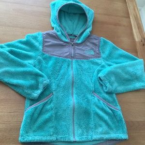 Girls Oso North Face Hoodie jacket size 7/8 small